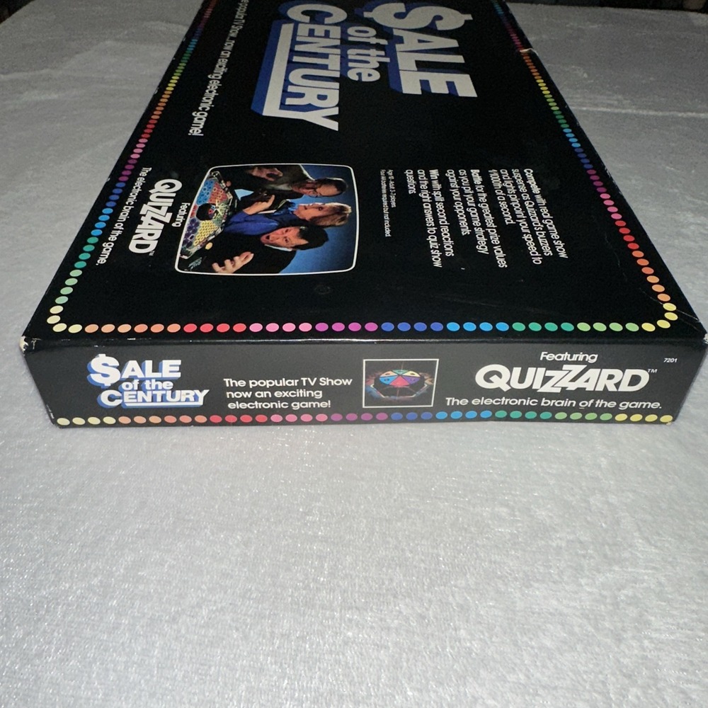 Vintage Sale Of‎ The Century Electronic Game 1986 Complete Unused Open Box - Picture 13 of 13